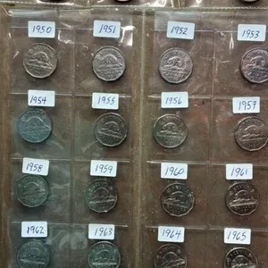 23 Canada Nickels.