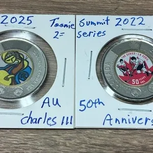 2 Commemorative Canada $2 Coins.