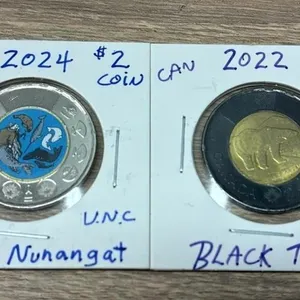 2 Commemorative Canada $2 Coins.