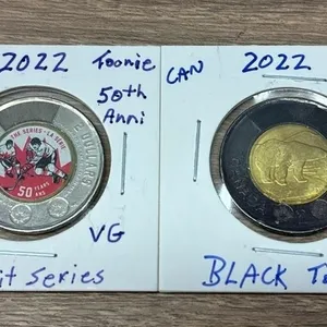 2 Commemorative Canada $2 Coins.