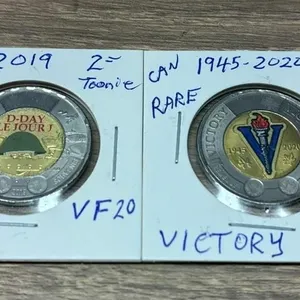 2 Commemorative Canada $2 Coins.