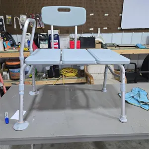 Adjustable shower chair