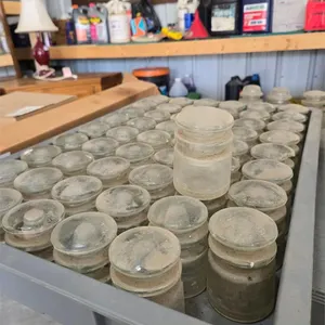 Lot of 54 pole insulators vintage
