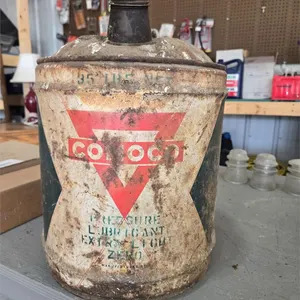 Old conoco oil can