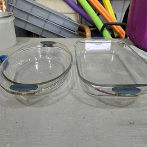 2 ovations glass baking pans