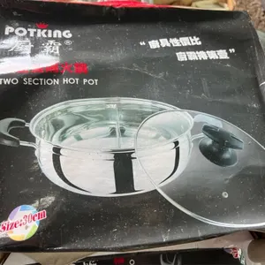 Pot king two section hot pot