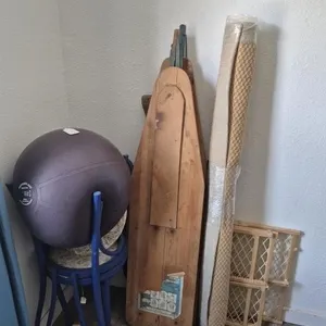 Wooden Ironing Board, Stability Ball