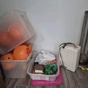 Honeywell Heater & Halloween Decor