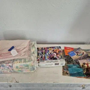 Disney Villains Puzzle & Disney Themed Lot