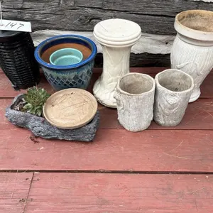Flower Pots & Bug Zapper