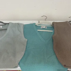 (3) erika sweater vests