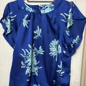 Sz PS Liz Claiborne blouse royal blue  featuring