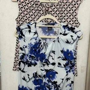 (2) Sz PS Liz Claiborne Career Tops