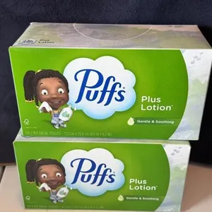 (2) NEW Boxes of Puffs Plus Lotion Tissue