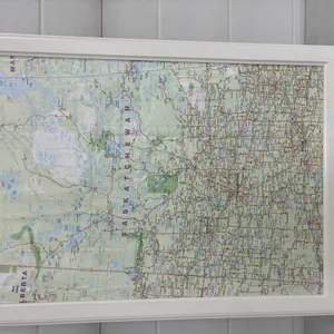 Saskatchewan Map 23" X 31"