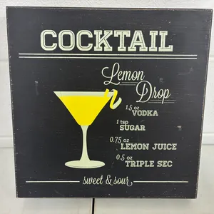 Cocktail Picture 12" X 12"