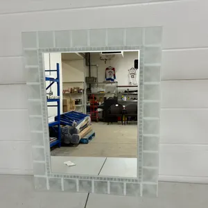 Frost Glass Mirror 23" X 29"