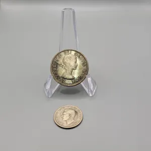 1960 Canadian Silver Dollar & 1961 Canadian Silver Quarter