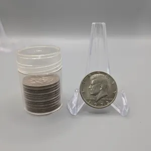Tube of 12 Assorted Kennedy Half Dollar Coins