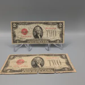 Two 1928 $2 Red Seal Bills
