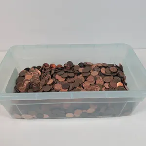 Lot of Approximately 16 Lbs Assorted Lincoln Pennies
