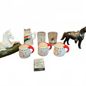Collectible Mugs, Glasses, and Figur