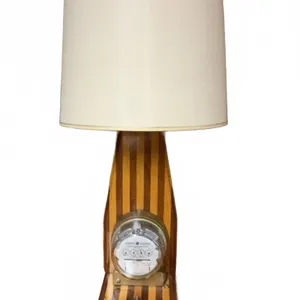 GE Electric Meter Table Lamp with Shade