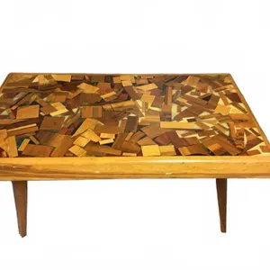 Mid-Century Modern Mosaic Coffee Table