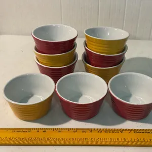 Ceramic and Glass Bowls in Vibrant Colors, Fabulous Home Brand