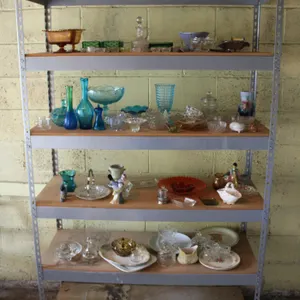 Metal Shelving Unit with Adjustable Shelves