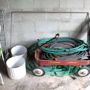 Garden Hoses, Reliance Wagon, Chair