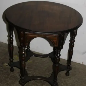 Antique Victorian Round Table