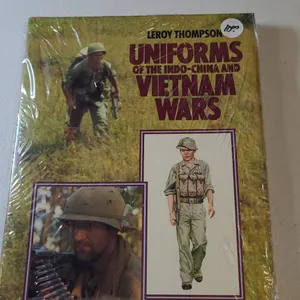Leroy Thompson Book: Uniforms of the Indo-China and Vietnam Wars, Sealed Copy with Illustrated Dust