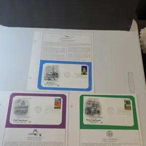 Three Postal Commemorative Society Statehood First Day Covers: Tennessee, Utah, Iowa (1996) with Inf