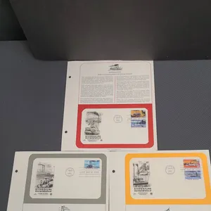 1996 Riverboats U.S. First Day Covers Postal Commemorative Society Set With Historical Inserts, Lot