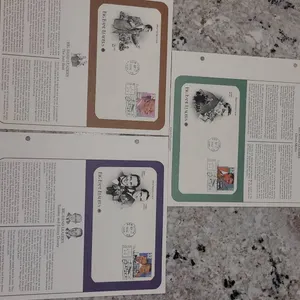 1996 Postal Commemorative Society Big Band Leaders First Day Covers with Glenn Miller, Count Basie,