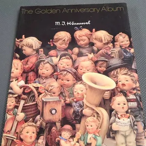 M.I. Hummel The Golden Anniversary Album First Edition 1984 Art Book With Dust Jacket And Plates In