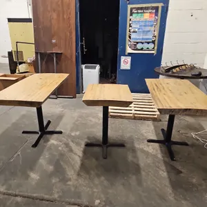 Wood Topped Tables