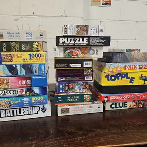 Puzzles and Board Games Lot