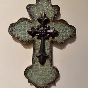 Metal Cross Wall Art