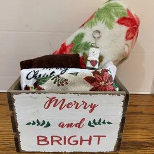 Christmas Box & Linens
