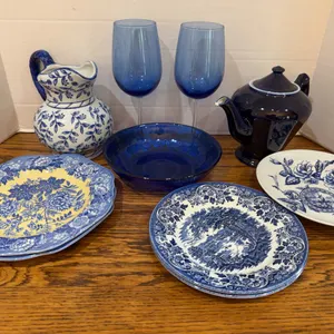 Blue & White Dining & Serving