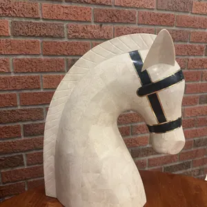 Amazing, rare horse bust – High quality Maitland Smith
