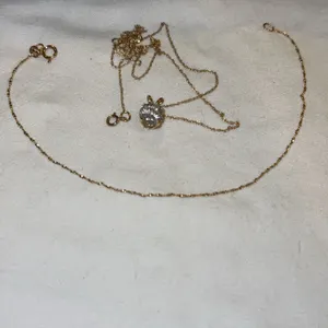 14 K gold necklace/ chain and bracelet