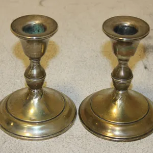 Sterling Silver Candlesticks