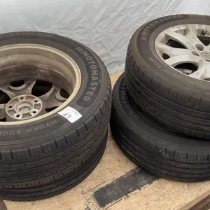 Set of 4 Mazda Alloy Wheels with 245/60R18 Motomaster Tires