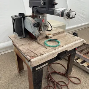 Rockwell Delta Radial Arm Saw with Dust Collection Attachment