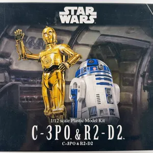 Bandai Star Wars C-3PO & R2-D2 1/12 Scale Plastic Model Kit