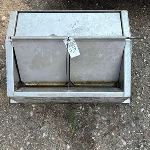 2 Hole Smidley Stainless Hog Water