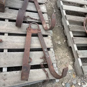 Old Heavy Duty Timber Tongs